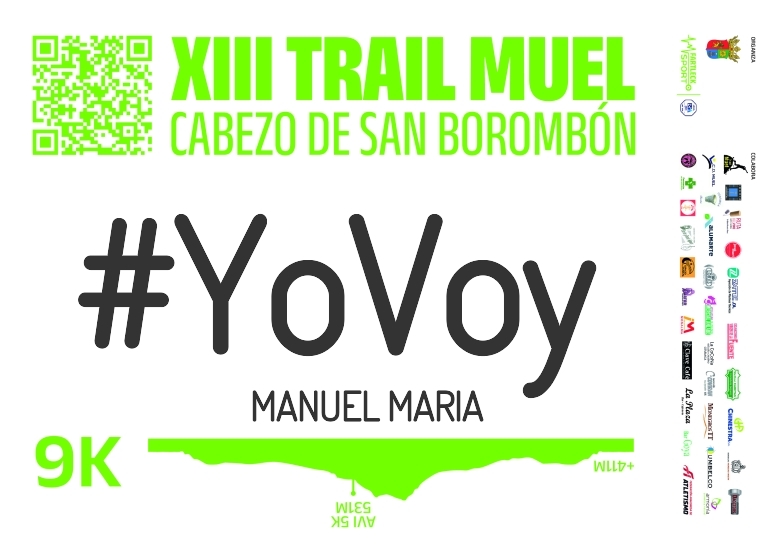 #YoVoy - MANUEL MARIA (XIII TRAIL MUEL. CABEZO DE SAN BOROMBÓN 2025)