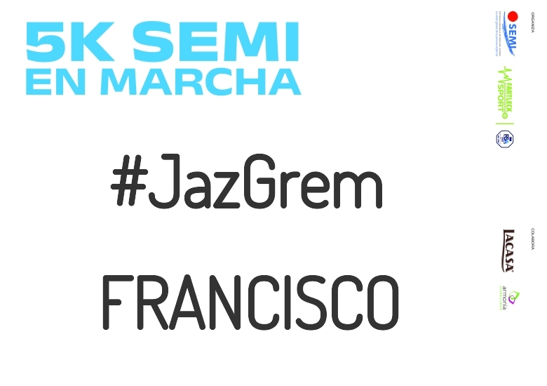 #YoVoy - FRANCISCO (5K SEMI EN MARCHA 2023)