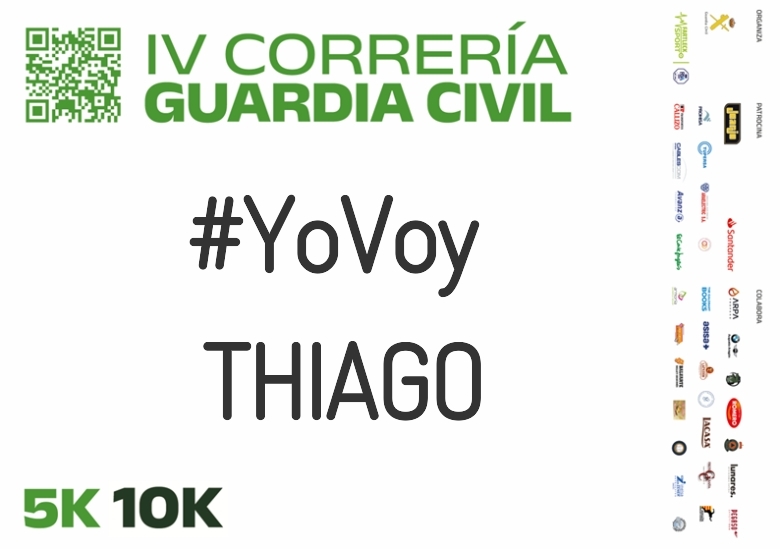 #Ni banoa - THIAGO (IV CORRERÍA GUARDIA CIVIL ZARAGOZA 2023)