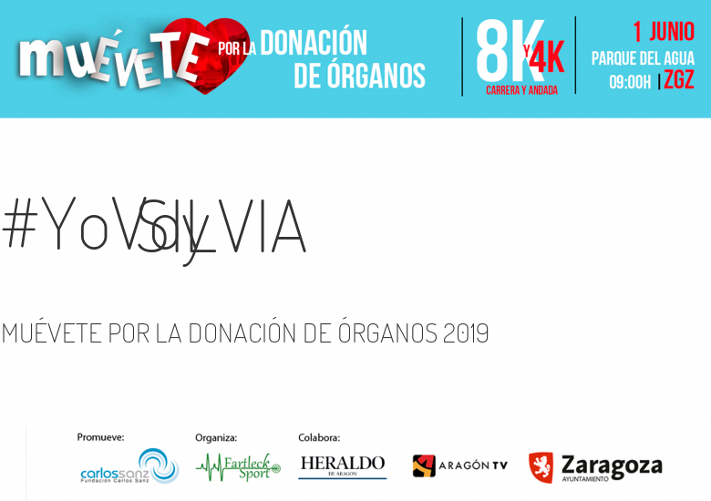 #YoVoy - SILVIA (MUÉVETE POR LA DONACIÓN DE ÓRGANOS 2019)