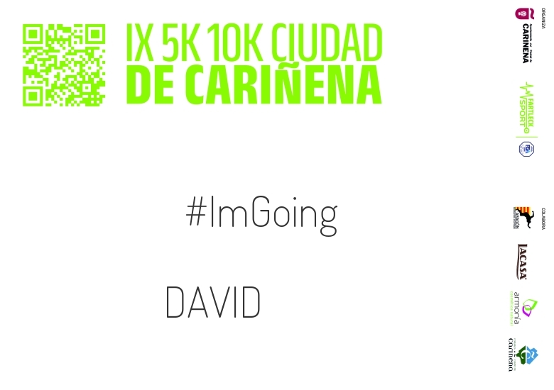 #YoVoy - DAVID (IX 5K 10K CIUDAD DE CARIÑENA 2024)