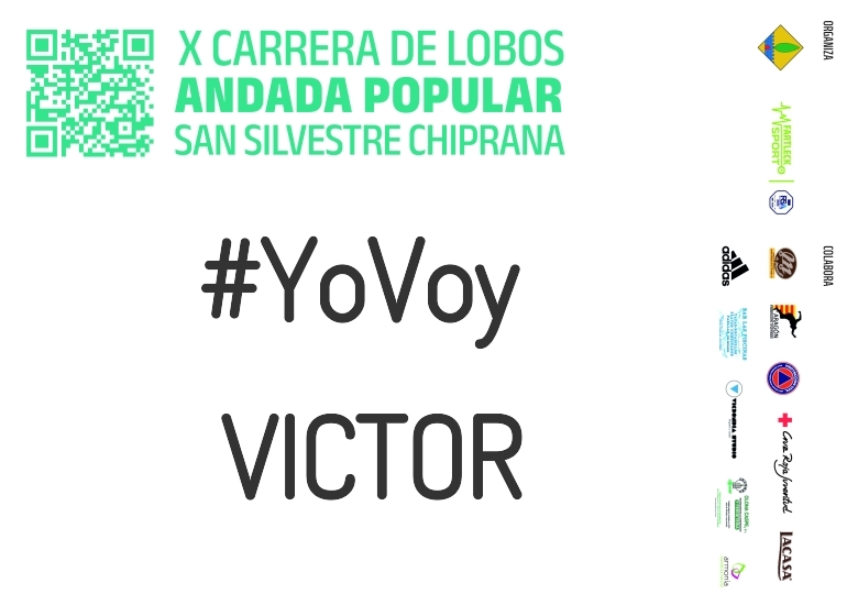 #YoVoy - VICTOR (X CARRERA LOBOS CHIPRANA 2023)
