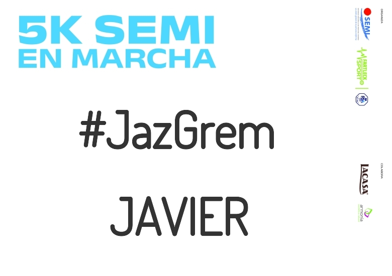 #YoVoy - JAVIER (5K SEMI EN MARCHA 2023)