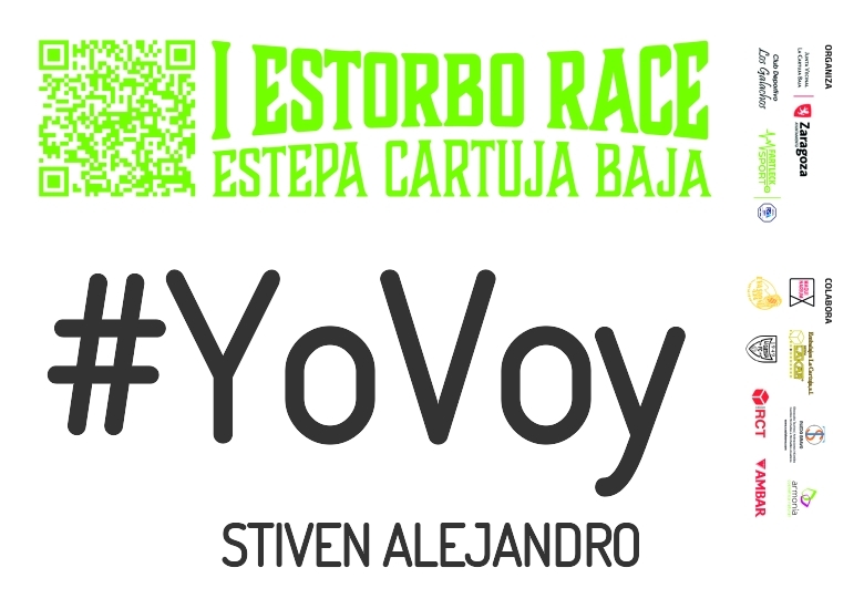 #YoVoy - STIVEN ALEJANDRO (I ESTORBO RACE ESTEPA CARTUJA BAJA 2025)