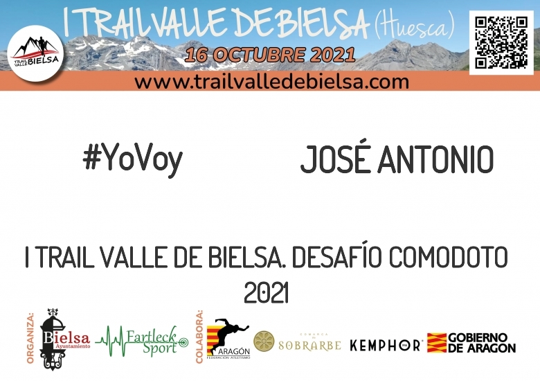 #JoHiVaig - JOSÉ ANTONIO (I TRAIL VALLE DE BIELSA. DESAFÍO COMODOTO 2021)