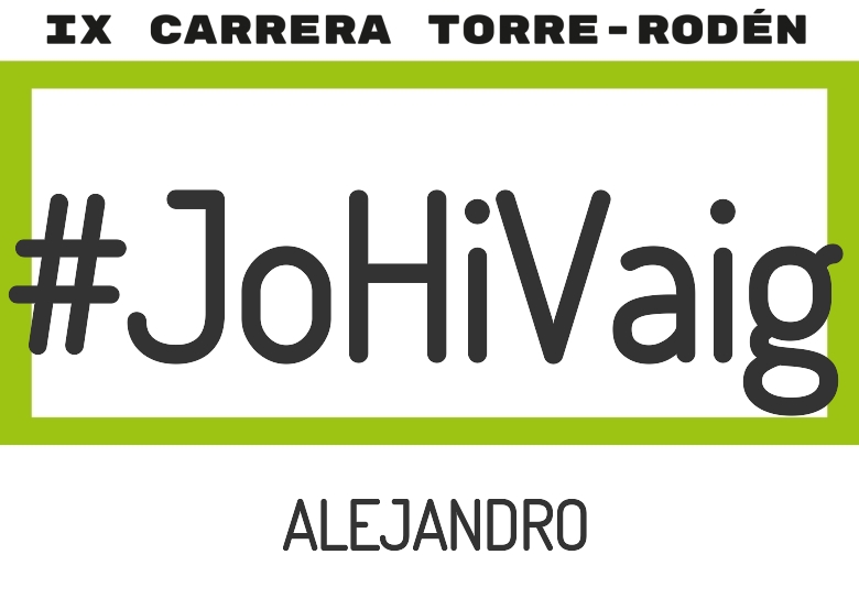 #YoVoy - ALEJANDRO (IX CARRERA TORRE RODEN 8K 2025)