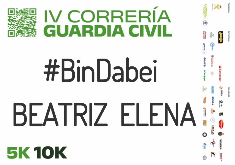 #YoVoy - BEATRIZ  ELENA (IV CORRERÍA GUARDIA CIVIL ZARAGOZA 2023)