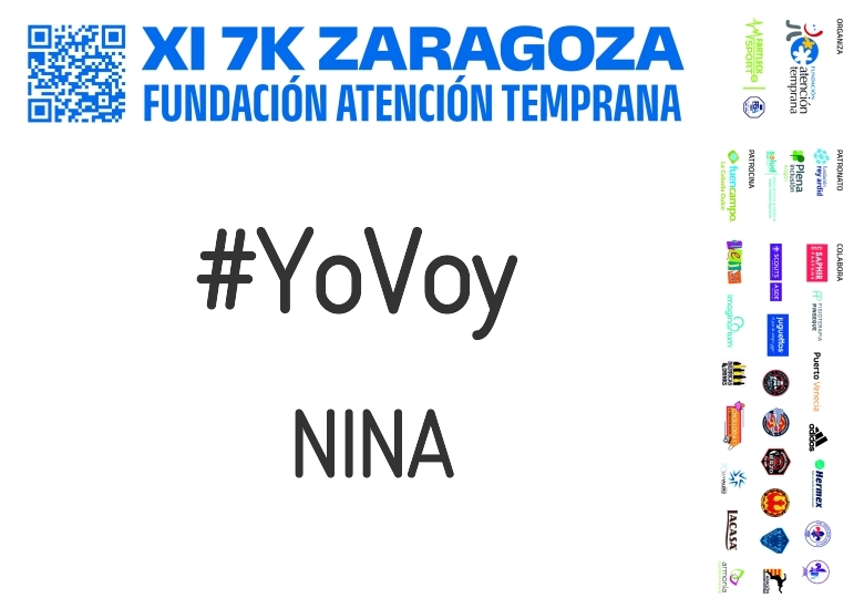 #EuVou - NINA (XI 7K FUNDACIÓN ATENCIÓN TEMPRANA)