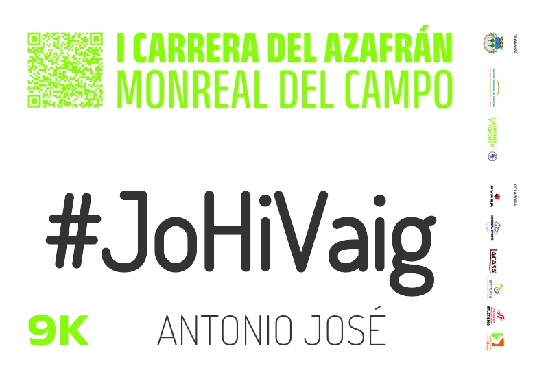 #BinDabei - ANTONIO JOSÉ (CARRERA DEL AZAFRAN MONREAL DEL CAMPO 2024)
