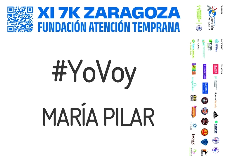 #YoVoy - MARÍA PILAR (XI 7K FUNDACIÓN ATENCIÓN TEMPRANA)
