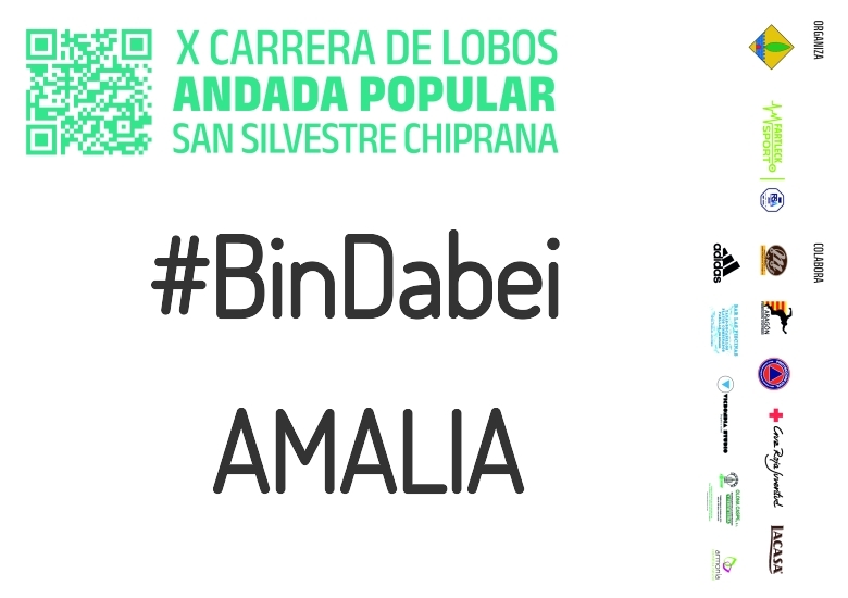 #Ni banoa - AMALIA (X CARRERA LOBOS CHIPRANA 2023)