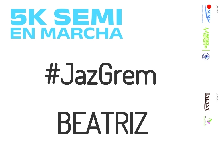 #YoVoy - BEATRIZ (5K SEMI EN MARCHA 2023)