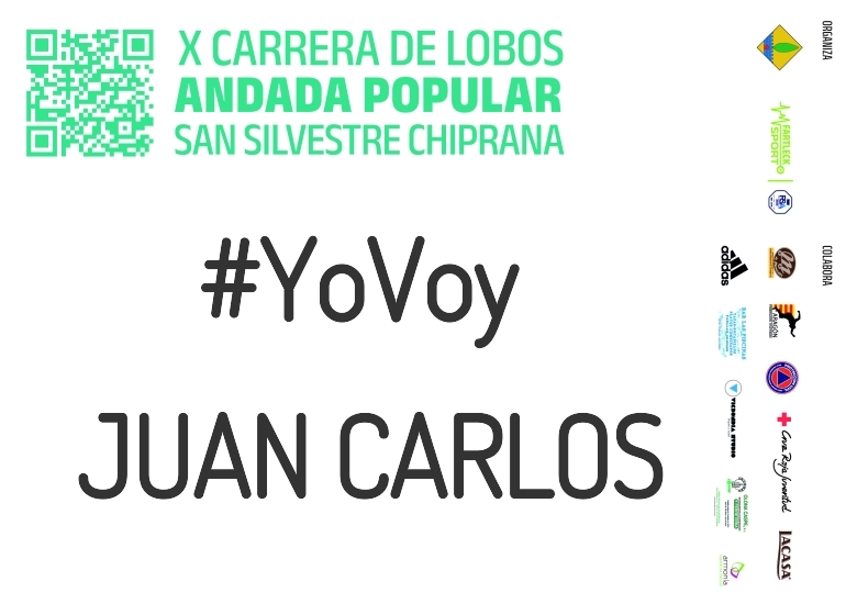 #YoVoy - JUAN CARLOS (X CARRERA LOBOS CHIPRANA 2023)