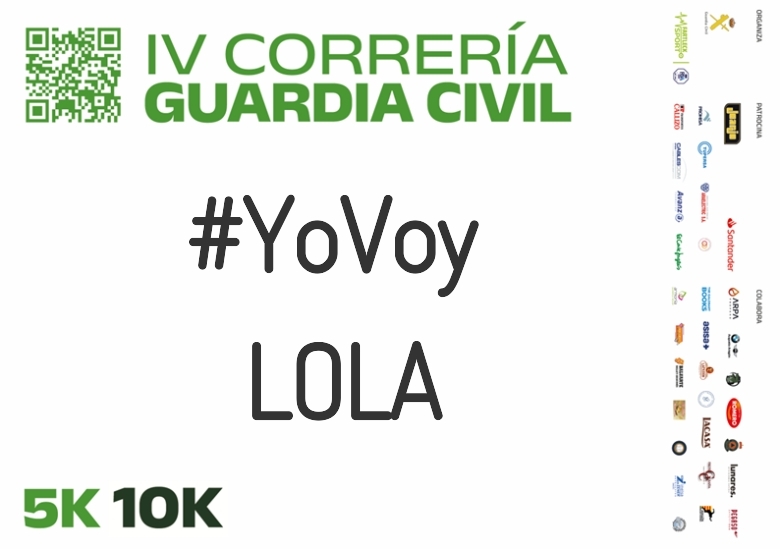#YoVoy - LOLA (IV CORRERÍA GUARDIA CIVIL ZARAGOZA 2023)