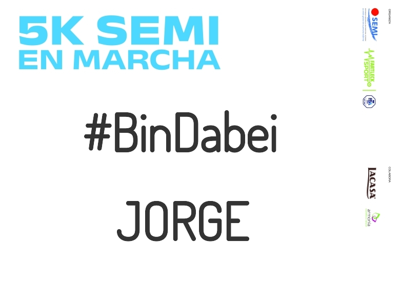 #YoVoy - JORGE (5K SEMI EN MARCHA 2023)