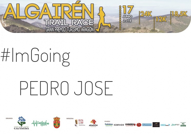 #EuVou - PEDRO JOSE (ALGAIREN TRAIL RACE  2018 )