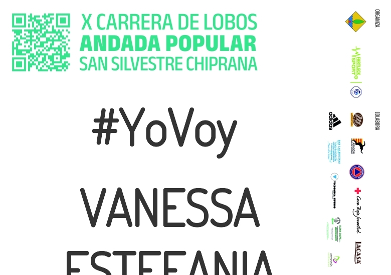 #JoHiVaig - VANESSA ESTEFANIA (X CARRERA LOBOS CHIPRANA 2023)
