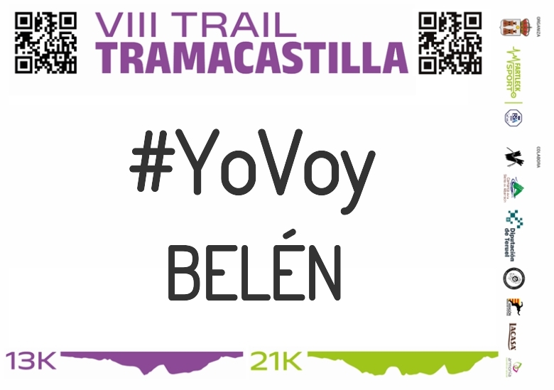 #YoVoy - BELÉN (VIII TRAMACASTILLA TRAIL DESAFÍO BARRANCO HONDO 2023)