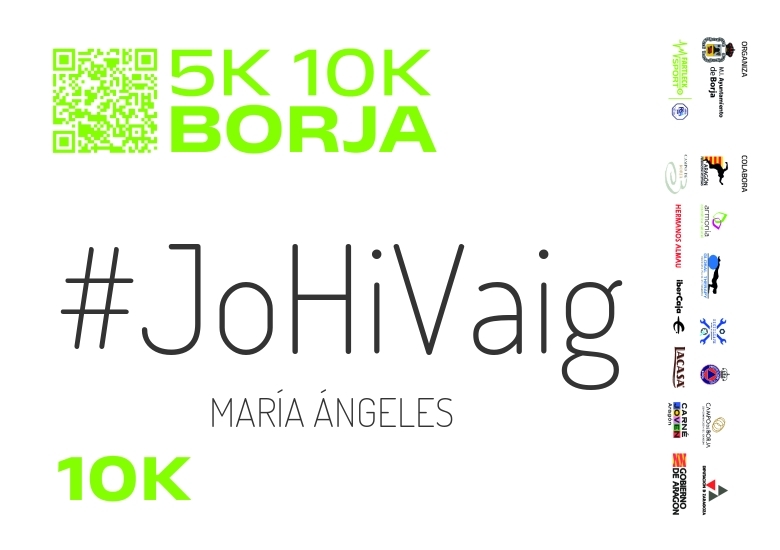 #YoVoy - MARÍA ÁNGELES (I 5K 10K BORJA)