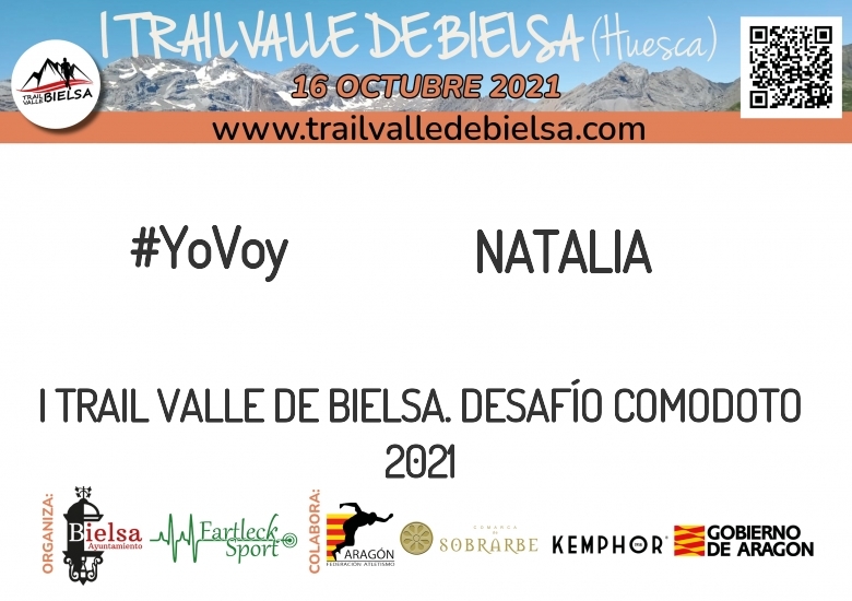 #JoHiVaig - NATALIA (I TRAIL VALLE DE BIELSA. DESAFÍO COMODOTO 2021)