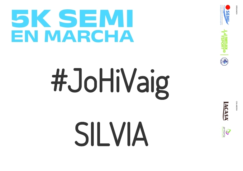 #EuVou - SILVIA (5K SEMI EN MARCHA 2023)