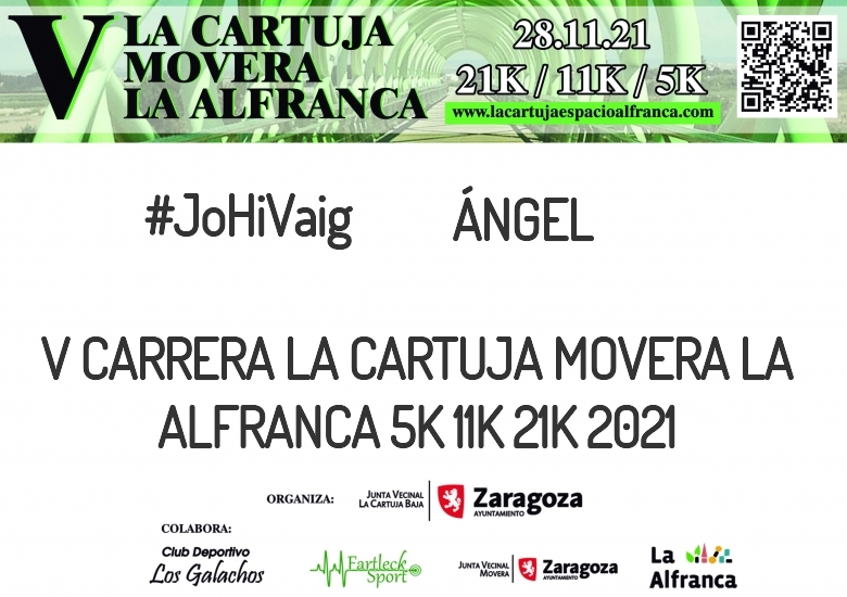 #YoVoy - ÁNGEL (V CARRERA LA CARTUJA MOVERA LA ALFRANCA 5K 11K 21K 2021)