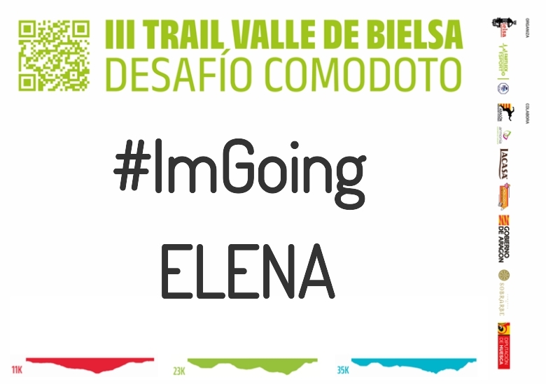 #YoVoy - ELENA (III TRAIL VALLE DE BIELSA. DESAFÍO COMODOTO 2023)