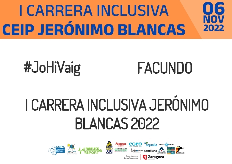 #YoVoy - FACUNDO (I CARRERA INCLUSIVA JERÓNIMO BLANCAS 2022)