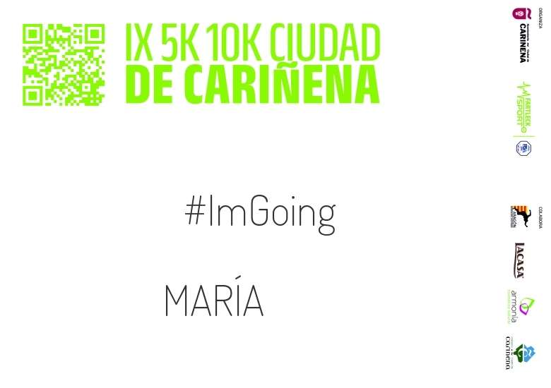 #YoVoy - MARÍA (IX 5K 10K CIUDAD DE CARIÑENA 2024)