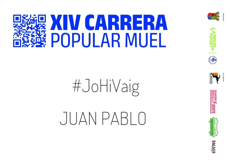 #YoVoy - JUAN PABLO (XIV CARRERA POPULAR MUEL 2024)