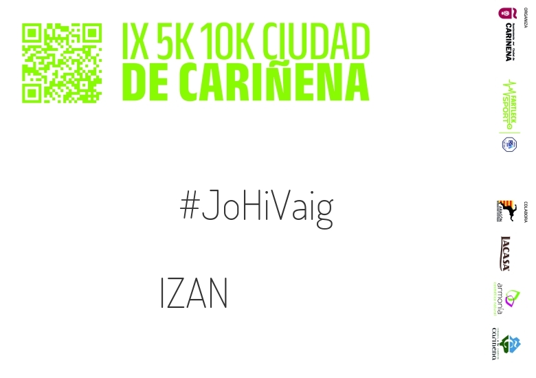 #ImGoing - IZAN (IX 5K 10K CIUDAD DE CARIÑENA 2024)