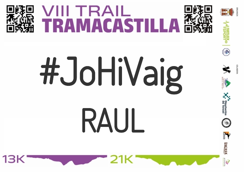 #YoVoy - RAUL (VIII TRAMACASTILLA TRAIL DESAFÍO BARRANCO HONDO 2023)