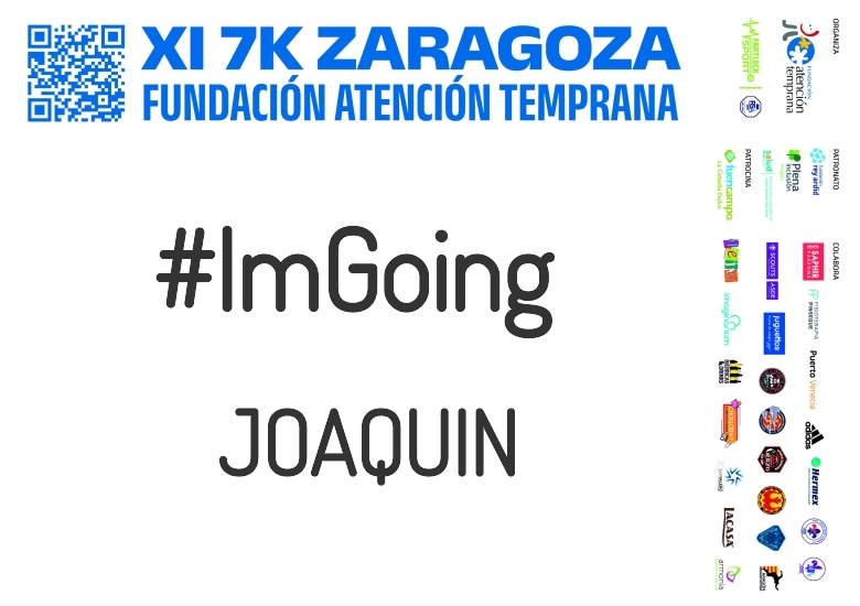 #YoVoy - JOAQUIN (XI 7K FUNDACIÓN ATENCIÓN TEMPRANA)