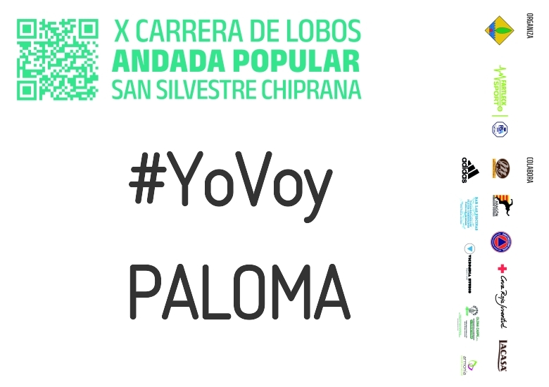 #ImGoing - PALOMA (X CARRERA LOBOS CHIPRANA 2023)
