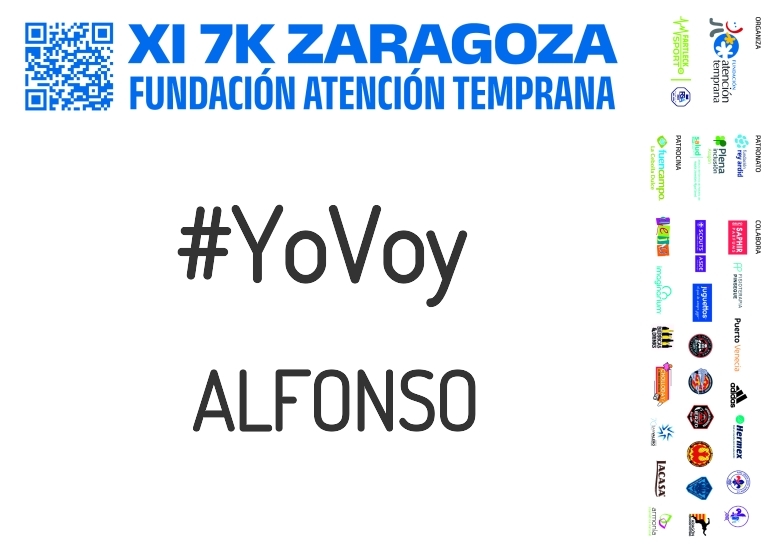 #YoVoy - ALFONSO (XI 7K FUNDACIÓN ATENCIÓN TEMPRANA)