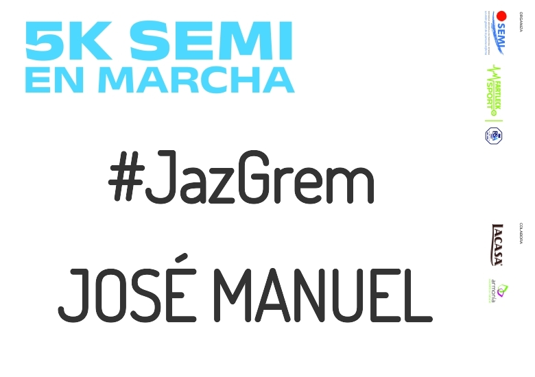 #EuVou - JOSÉ MANUEL (5K SEMI EN MARCHA 2023)