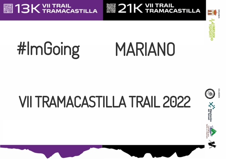 #YoVoy - MARIANO (VII TRAMACASTILLA TRAIL 2022)