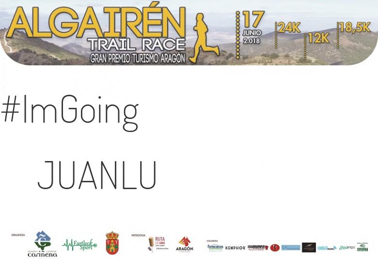 #YoVoy - JUANLU (ALGAIREN TRAIL RACE  2018 )