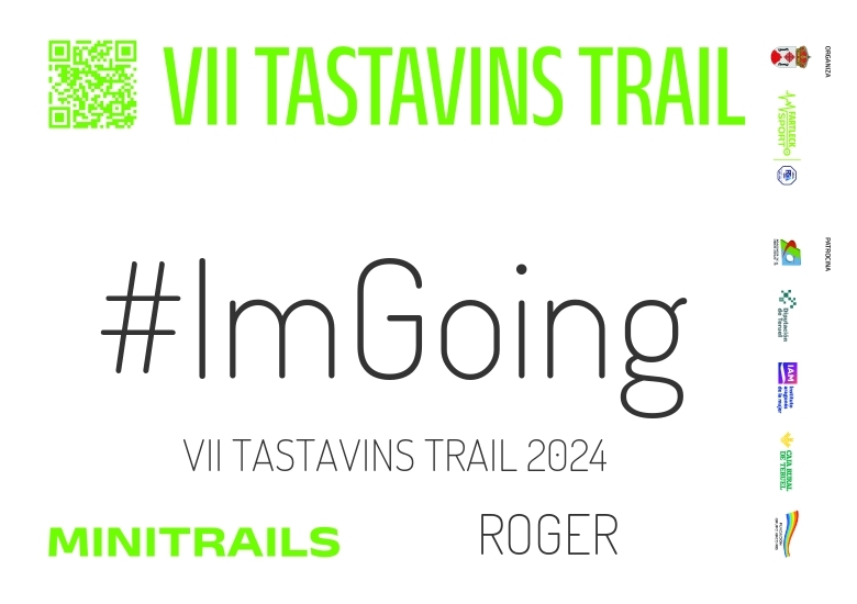 #YoVoy - ROGER (VII TASTAVINS TRAIL 2024)