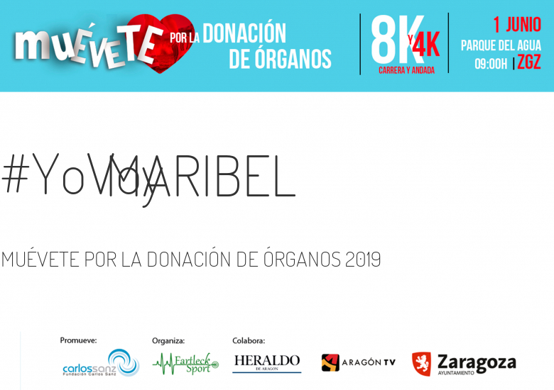 #JoHiVaig - MARIBEL (MUÉVETE POR LA DONACIÓN DE ÓRGANOS 2019)