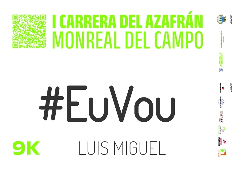 #YoVoy - LUIS MIGUEL (CARRERA DEL AZAFRAN MONREAL DEL CAMPO 2024)