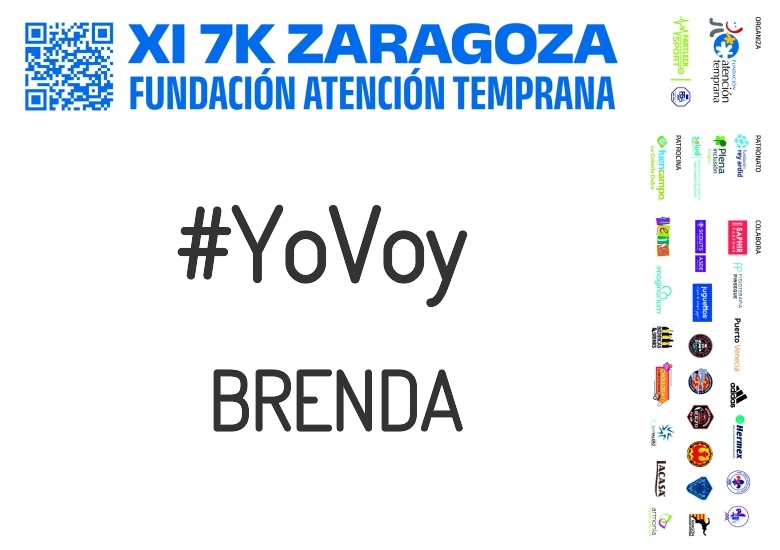 #YoVoy - BRENDA (XI 7K FUNDACIÓN ATENCIÓN TEMPRANA)