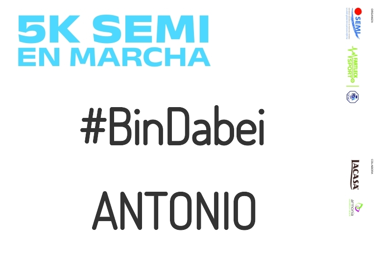 #JazGrem - ANTONIO (5K SEMI EN MARCHA 2023)