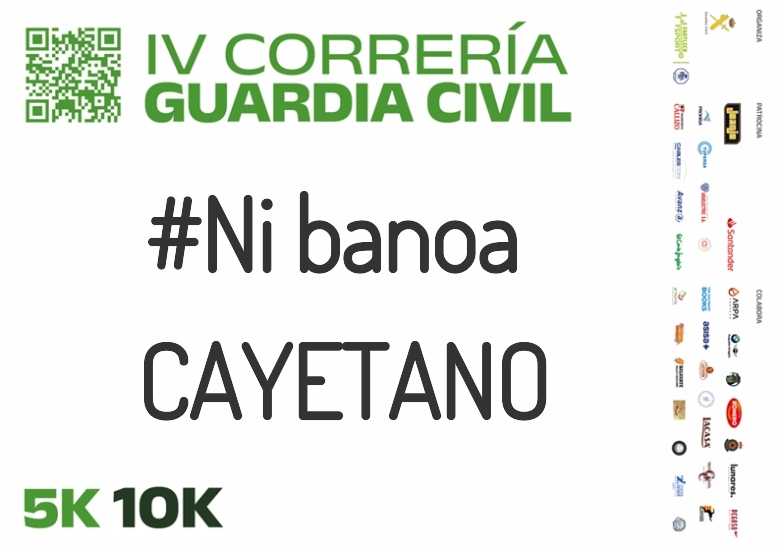 #YoVoy - CAYETANO (IV CORRERÍA GUARDIA CIVIL ZARAGOZA 2023)