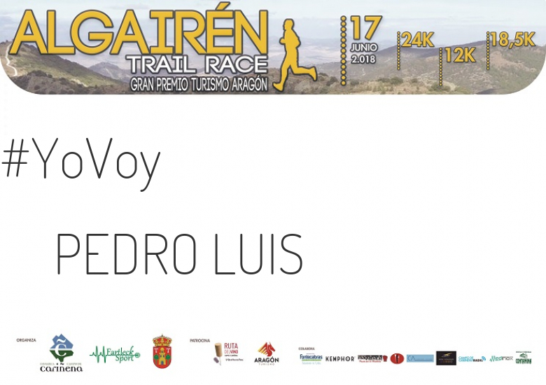 #ImGoing - PEDRO LUIS (ALGAIREN TRAIL RACE  2018 )