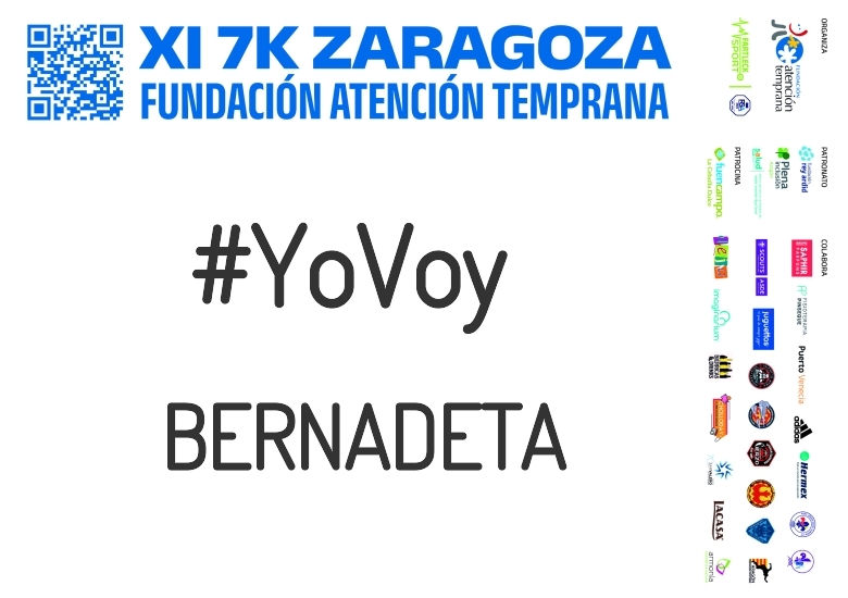 #BinDabei - BERNADETA (XI 7K FUNDACIÓN ATENCIÓN TEMPRANA)