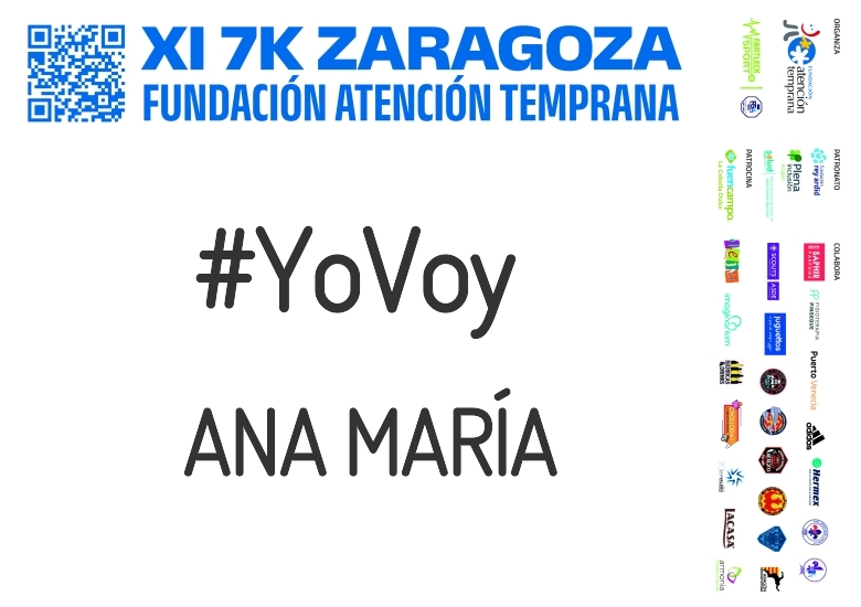 #YoVoy - ANA MARÍA (XI 7K FUNDACIÓN ATENCIÓN TEMPRANA)