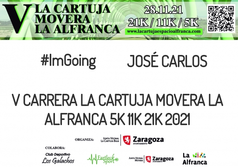 #YoVoy - JOSÉ CARLOS (V CARRERA LA CARTUJA MOVERA LA ALFRANCA 5K 11K 21K 2021)