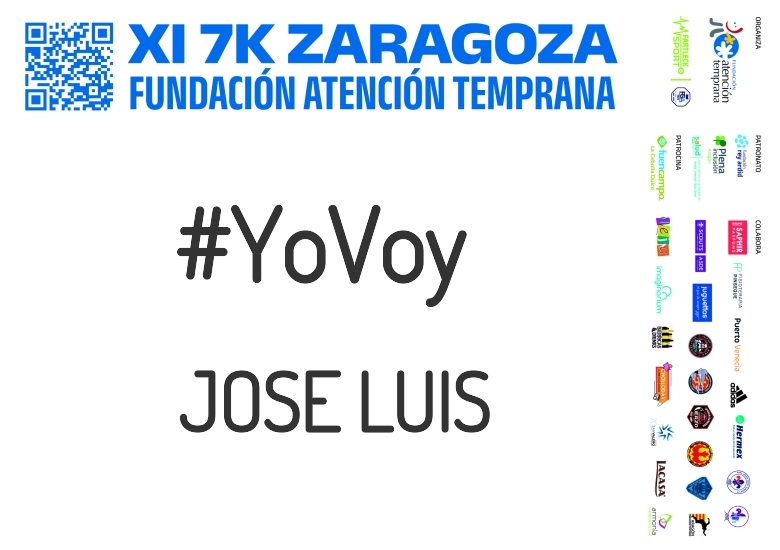 #YoVoy - JOSE LUIS (XI 7K FUNDACIÓN ATENCIÓN TEMPRANA)