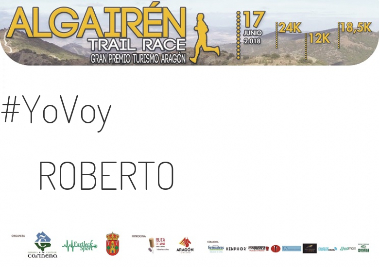 #ImGoing - ROBERTO (ALGAIREN TRAIL RACE  2018 )